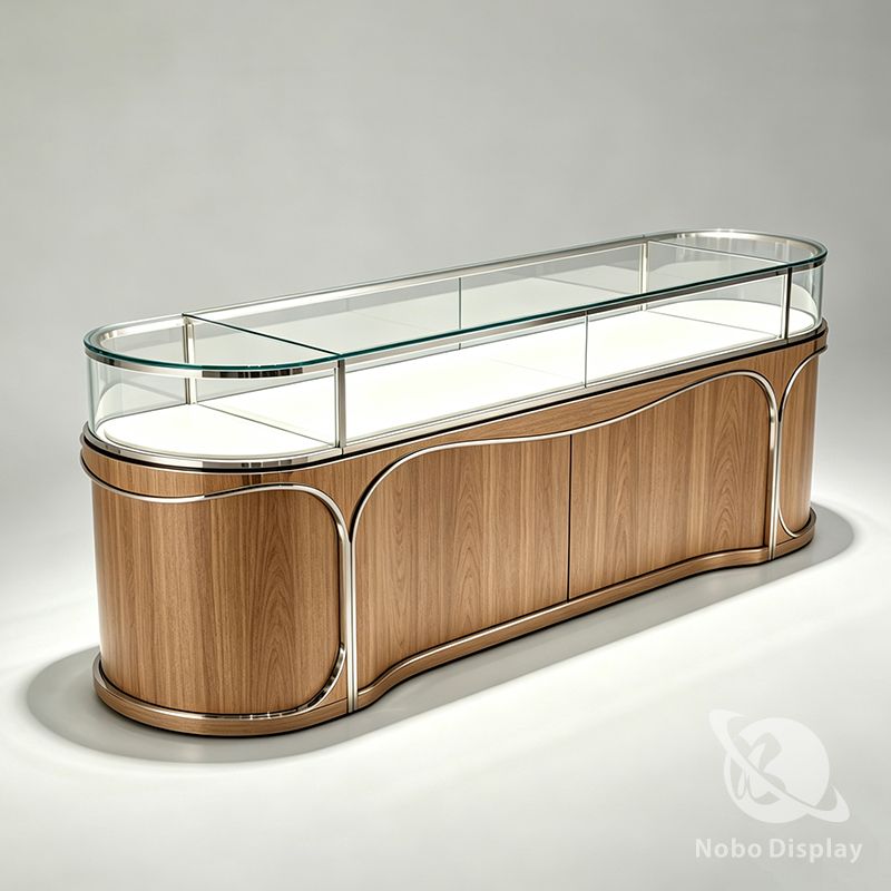 Freestanding Jewelry Display Cabinet