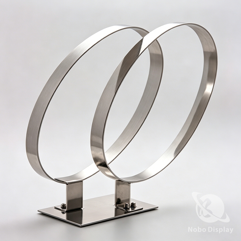 Stainless Steel Belt Display Rack