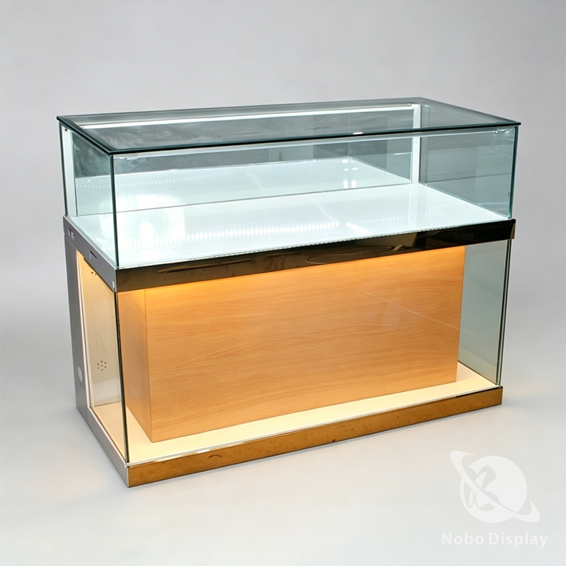 Glass Mobile Phone Display Counter