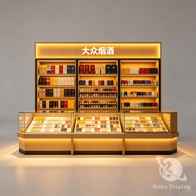 Tobacco Retail Display Counter