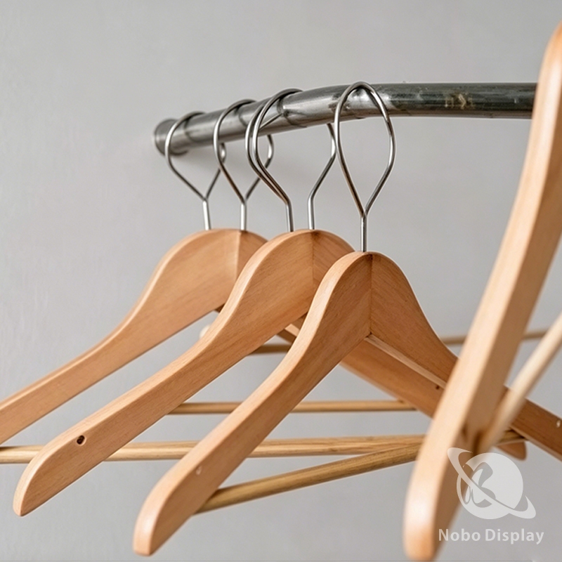 Wooden Clothes Hanger Set